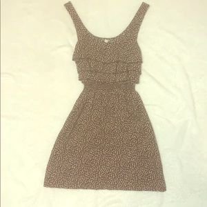 Cheetah print dress